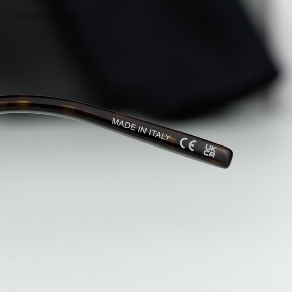 BRAND NEW Saint Laurent SL737 MICA THIN OPT 002 Havana Cat Eye Unisex Eyeglasses - Picture 8 of 9